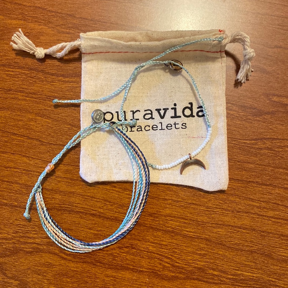 Two Pura Vida Bracelets